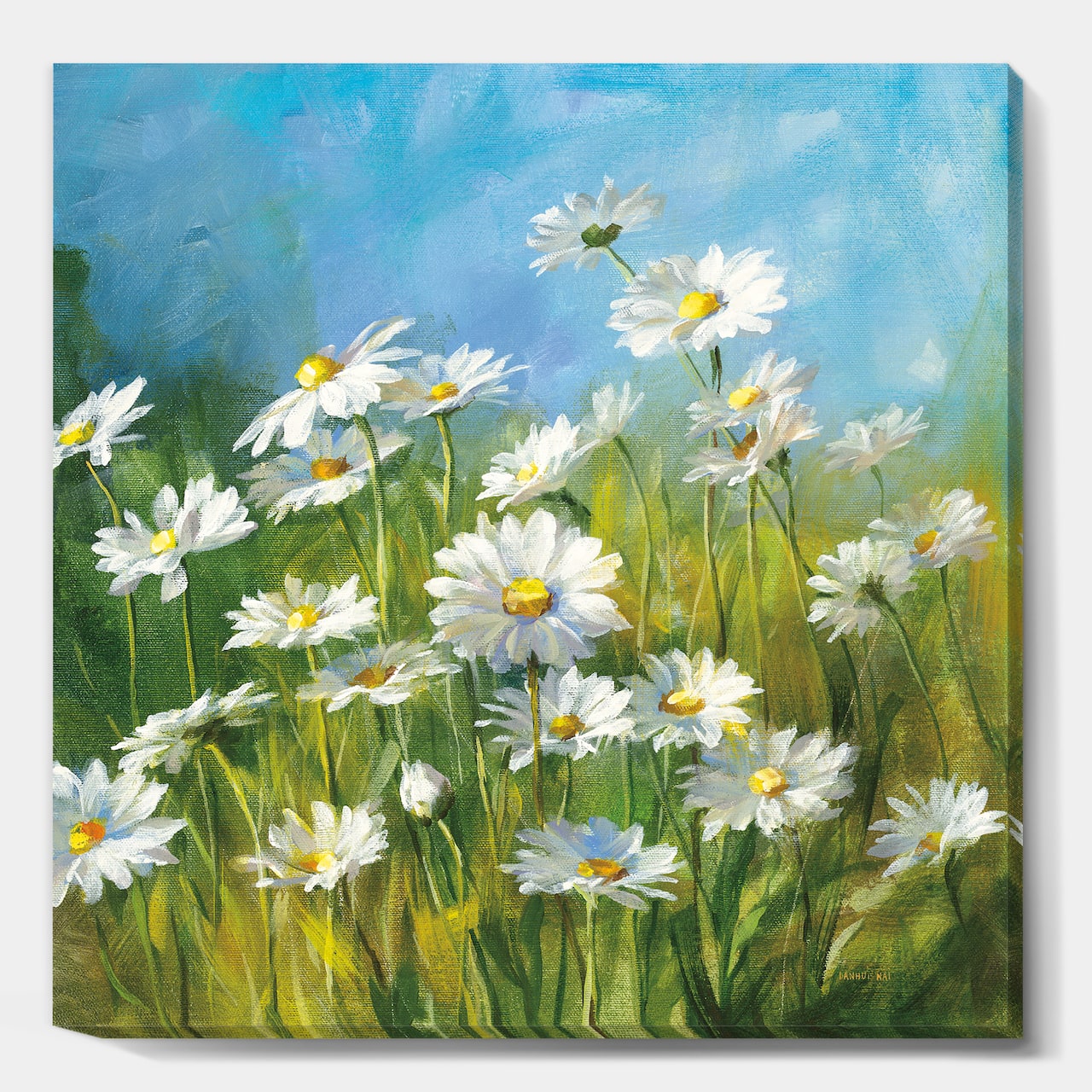 Designart - Summer Field II - Traditional Premium Canvas Wall Art